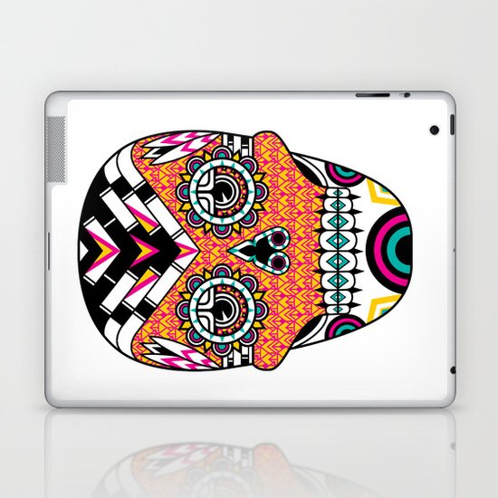 Deco Skull Laptop & iPad Skin