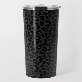 Dark leopard print Travel Mug