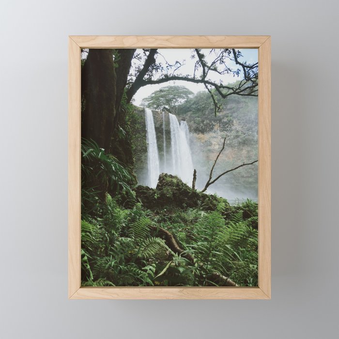 Wailua Falls Framed Mini Art Print