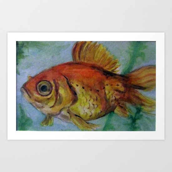 Fish Eye Art Print