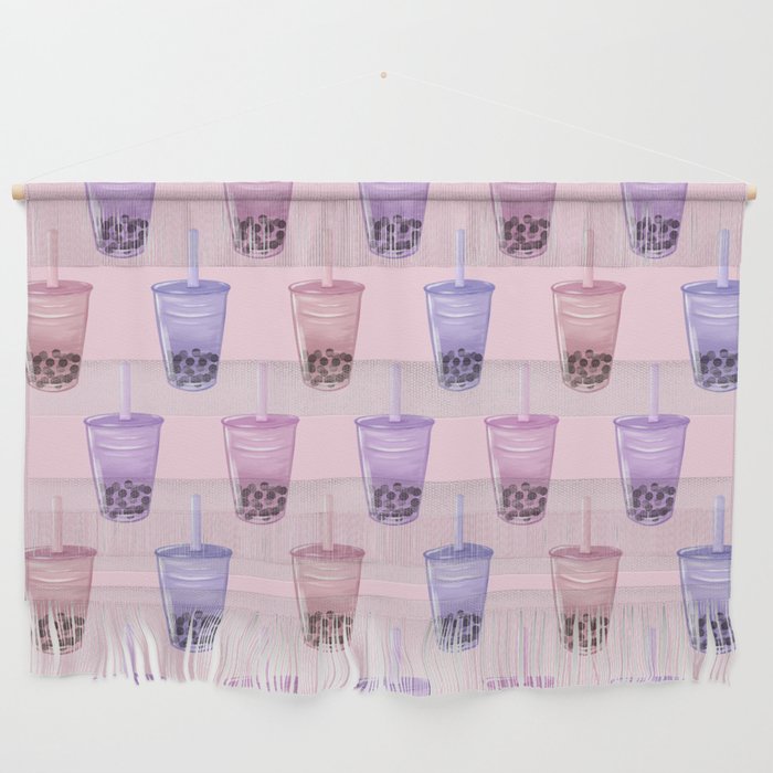 Taro Boba Teas Wall Hanging