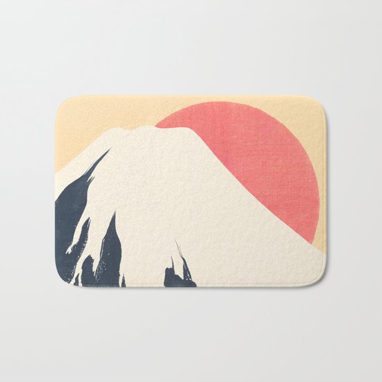 Dreams of Fuji Bath Mat