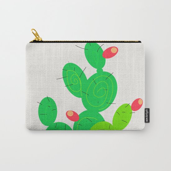 Potted Cactus Carry-All Pouch