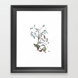 Split Winds Framed Art Print