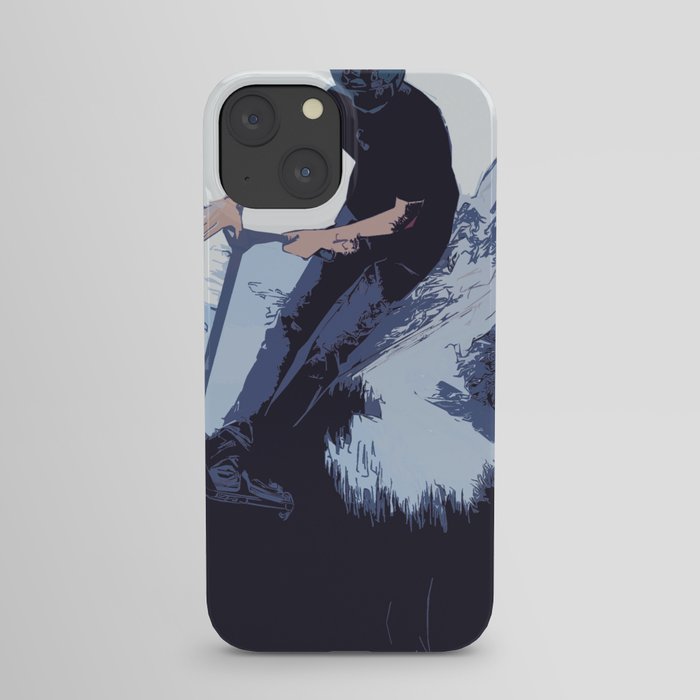 Rocky Mountain Jump - Stunt Scooter Rider iPhone Case