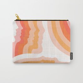 Together Rainbow Nº2 - Peachy Carry-All Pouch