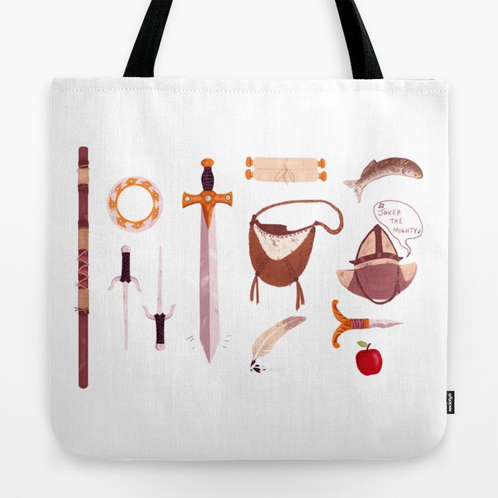 Xena and Gabrielle Tote Bag by Charlotte Foley