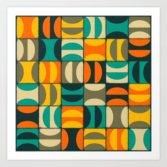 CONNECTIONS 4 Art Print