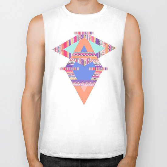 TRIBAL CRAYON / Biker Tank