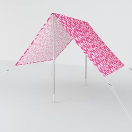 2000s leopard_palest pink on hot pink Sun Shade