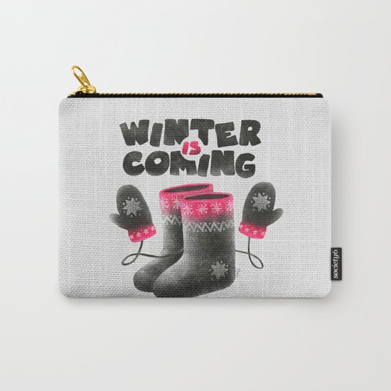 Winter Is Coming Carry-All Pouch