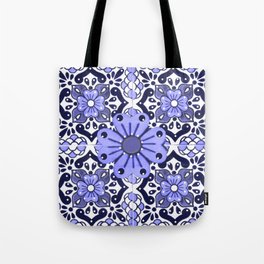 talavera mexican tile in very pery Tote Bag