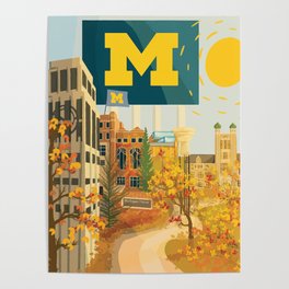 Umich Poster Poster
