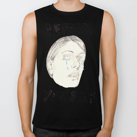 REFRESHYOURSELF Biker Tank