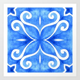 Azulejos Tile No4. Art Print