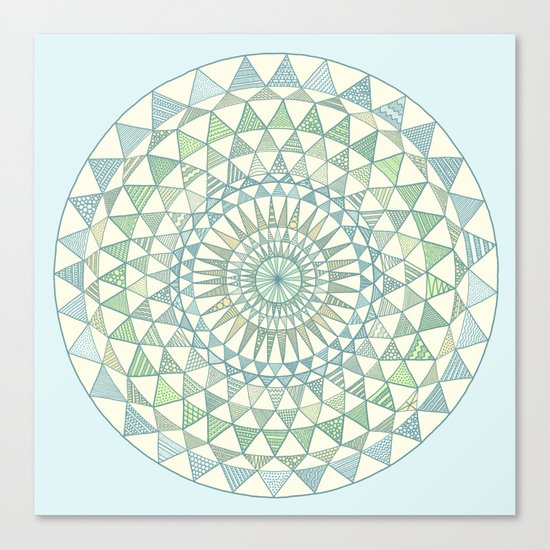 Doily Canvas Print