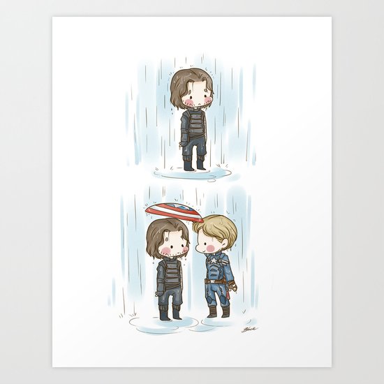 Rain Art Print