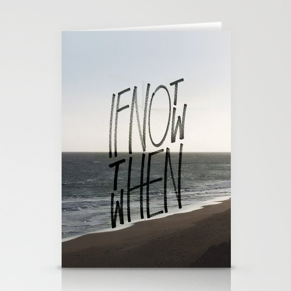 if not now Stationery Cards