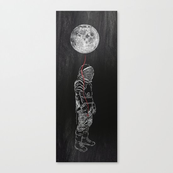Moon Balloon 02 Canvas Print