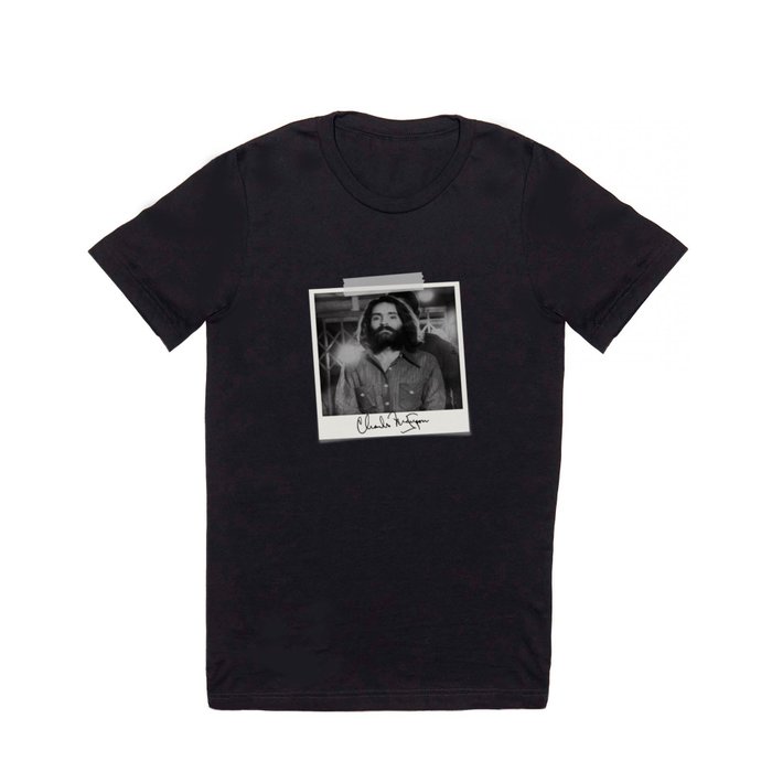 Manson Charles Signature Prison T Shirt