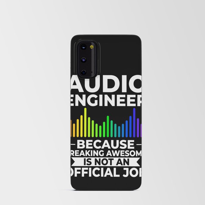 Audio Engineer Sound Guy Engineering Music Android Card Case