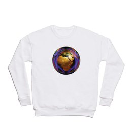 Abstract Globe Crewneck Sweatshirt