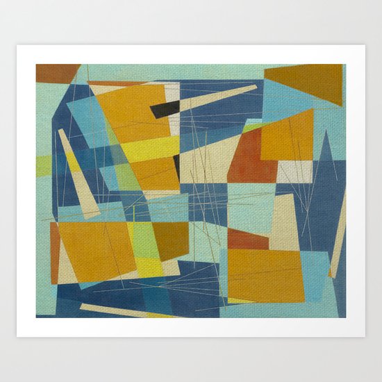 Don Quixote and the Windmill Art Print