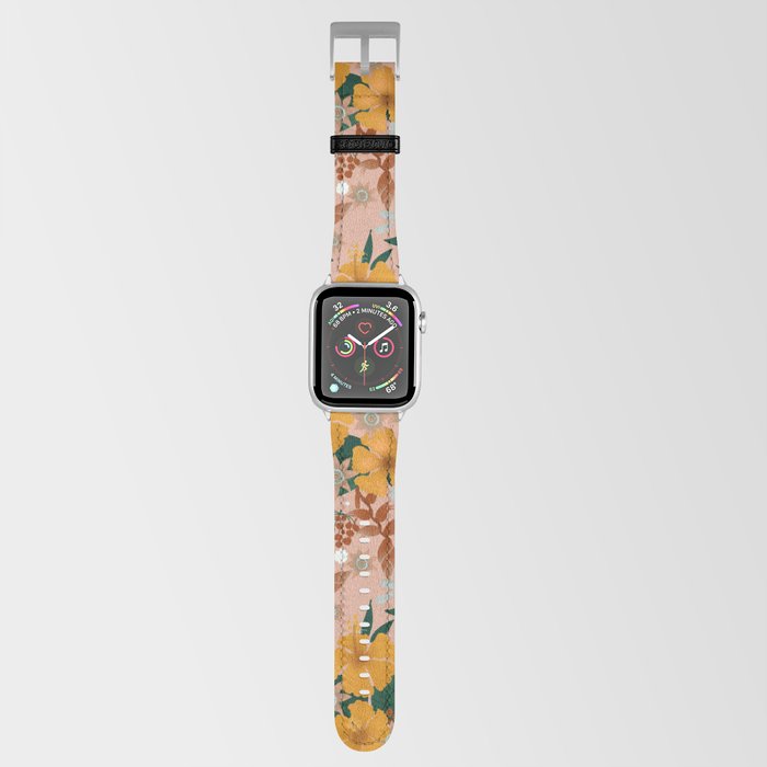 Apple watch hibiscus sport band top