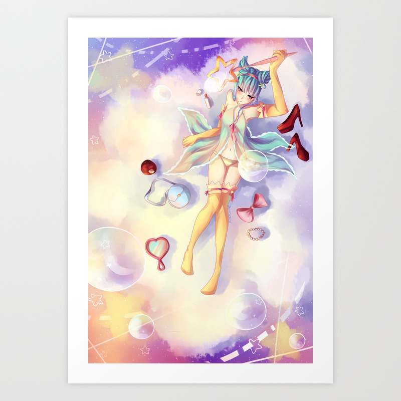 Daoko Girl Art Print By Dearkyoume Society6