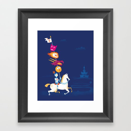 Lancelot Framed Art Print