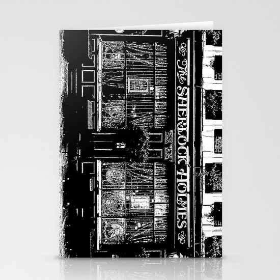 The Sherlock Holmes Pub London Stationery Cards