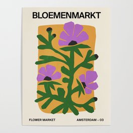 Flower Market III: Amsterdam | Matisse Edition Poster