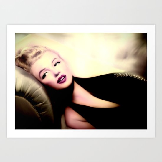 BEAUTIFUL MARILYN Art Print