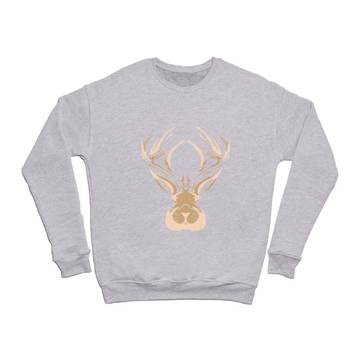 Jackalope Head Gift Crewneck Sweatshirt