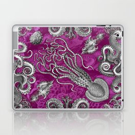 The Kraken (Pink, Square, Alt) Laptop Skin