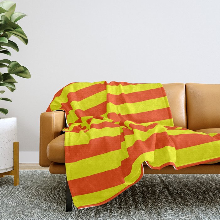 Neon orange blanket best sale