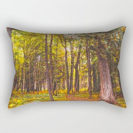 Autumn Forest | Travel Photography | Northern Minnesota Rectangular Pillow