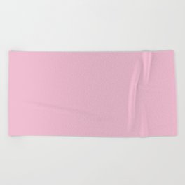 Cake Frosting Pink Beach Towel