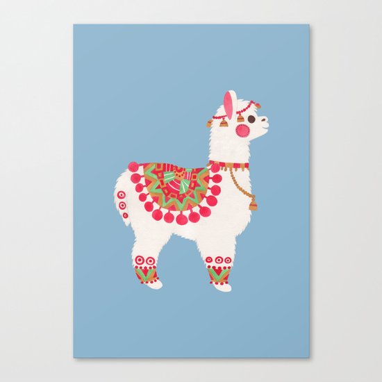 The Alpaca Canvas Print