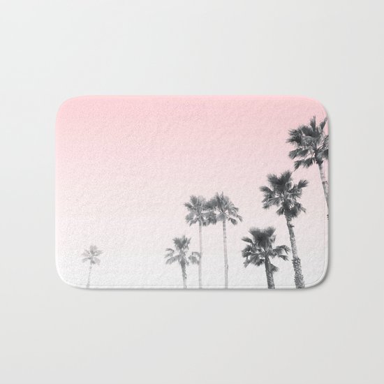 Tranquillity - pink sky Bath Mat
