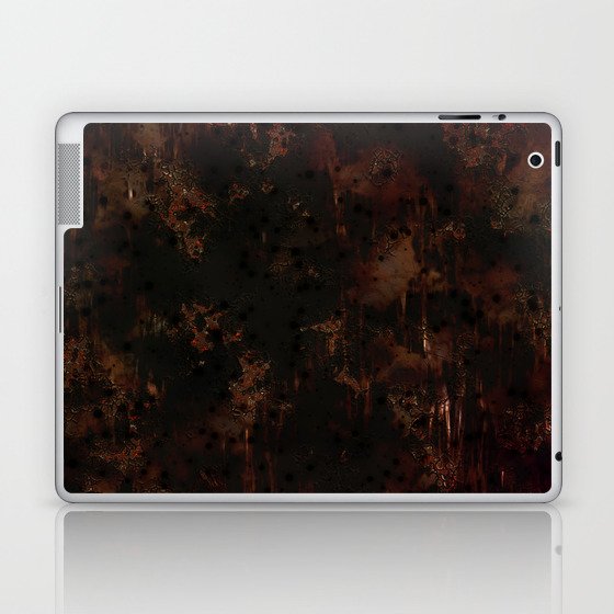 Grunge Rusty Brown Laptop & iPad Skin