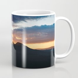 The Eildon Hills at Sunset Coffee Mug