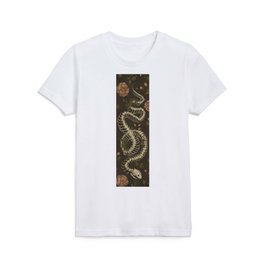 Snake Skeleton Kids T Shirt