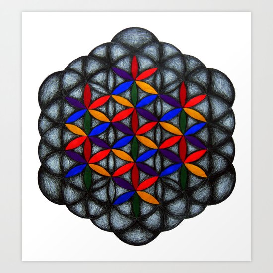 Flower of Life Art Print