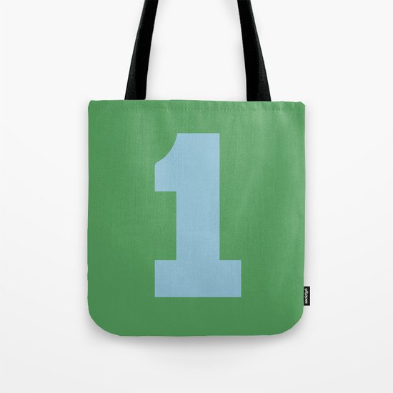 Number 1 Tote Bag