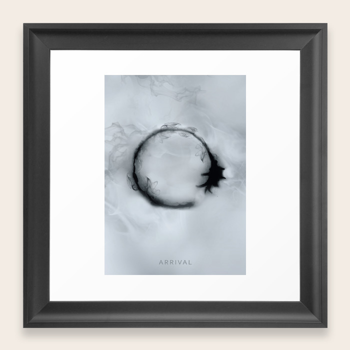 Arrival Movie Poster Framed Art Print By Lautstarke Society6
