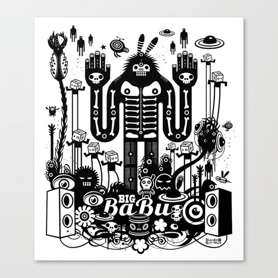 Big Babu Canvas Print