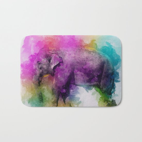 Elephant Bath Mat
