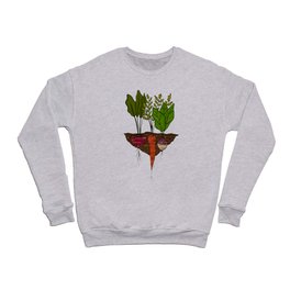 Organic Root Vegetables Vegetarian Cute Crewneck Sweatshirt