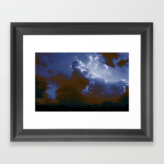 clouderton Framed Art Print